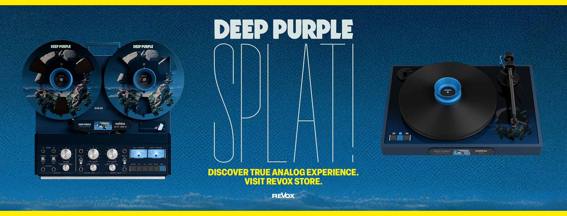 Deep Purple - Splat! Discover true analog experience. Visit Revox store.